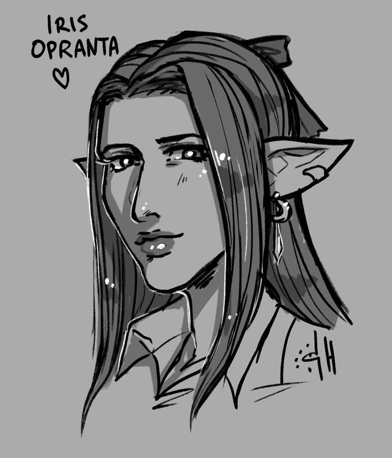 Iris by CoffeeHands Iris by CoffeeHands